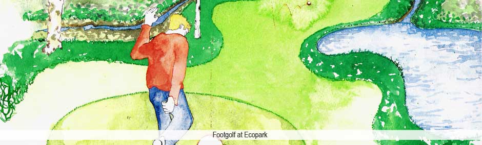 Footeegolf at Ecopark